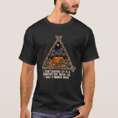 I Dont Always Sit by a Campfire Camping Wildlife C T-Shirt (Vorderseite)