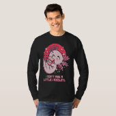I Dont Ask a Little I Axolotl Funny Salamander Hum T-Shirt (Vorne ganz)