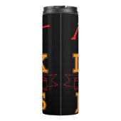 I Don't Believe In Luck Jesus Thermosbecher (Rückseite)