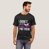 I Don't Chase Boys I N Them _ Wrestling Girls  T-Shirt (Vorne ganz)
