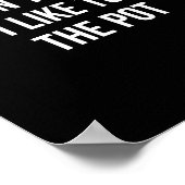 I Don't Cook - But I Like To Stir The T -  Poster (Ecke)