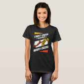 I Don't Crash I Do Random Gravity Checks Motocross T-Shirt (Vorne ganz)