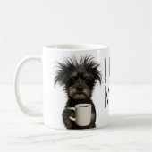 I don't do mornings funny dog caffeine kaffeetasse (Links)