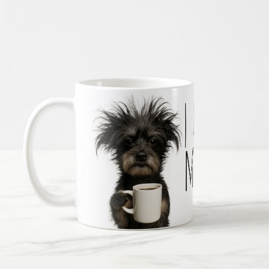 I don't do mornings funny dog caffeine kaffeetasse (Links)