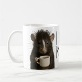 I don't do mornings funny rat caffeine kaffeetasse (Links)