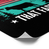 I Don't Eat Anything That Farts  Poster (Ecke)