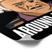 I Don't Even Want To Be Around Anymore  Poster (Ecke)