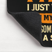 I Don't Fart I Just Whisper In My Pants Sometimes  Mousepad (Ecke)