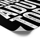 I Don't Feel Like Being An Adult Today Sarcastic  Poster (Ecke)