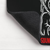 I Don't Fluhe Toilet The Sound Es Me Death Quote  Mousepad (Ecke)