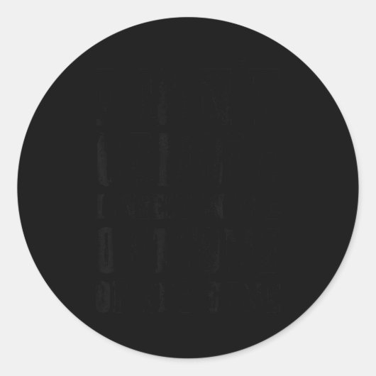 I Don't Gamble I Invest In The Outcome Of The Game Runder Aufkleber (Vorderseite)