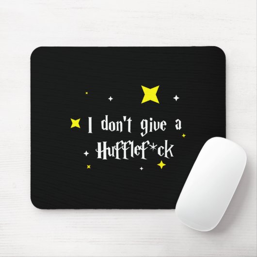 I Don't Give A Hufflefor  Mousepad (Mit Mouse)