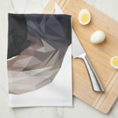 I Don't Give a Pug Küchentuch (Viertel Falte)