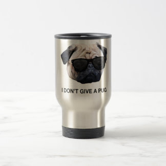 I Don't Give a Pug Reisebecher