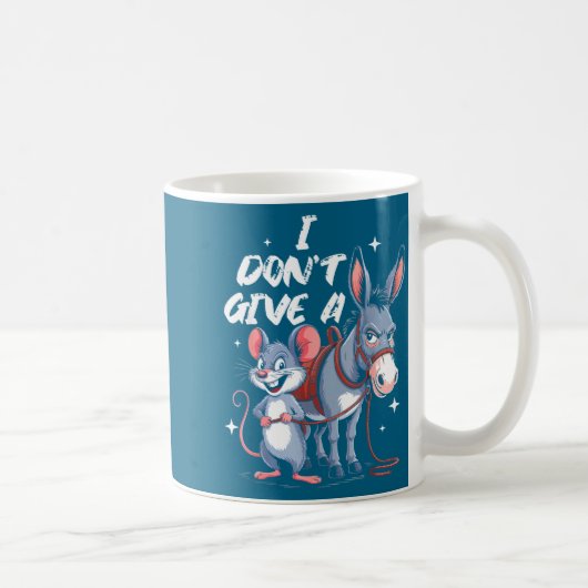 I Don't Give A Rats Mouse & Funny Kaffeetasse (Rechts)
