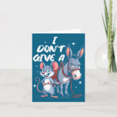 I Don't Give A Rats Mouse & Funny Karte (Vorderseite)