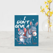 I Don't Give A Rats Mouse & Funny Karte (Gelbe Blume)