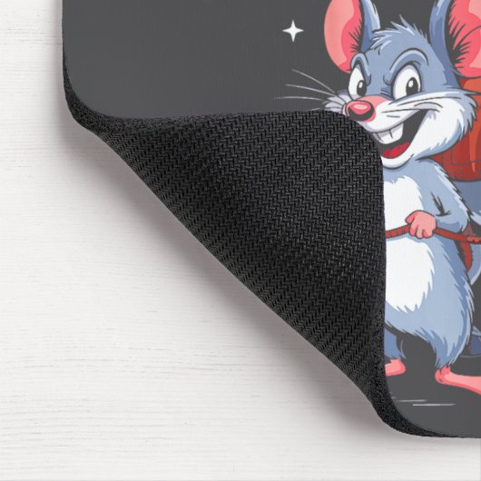 I Don't Give A Rats Mouse & Funny Mousepad (Ecke)