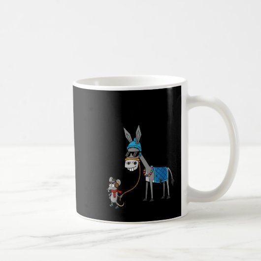 I Don't Give A Rats S Azz Mouse Funny Animal Kaffeetasse (Rechts)