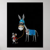I Don't Give A Rats S Azz Mouse Funny Animal Poster (Vorne)
