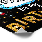 I Don't Give A Ship. It's My Birthday. Cruise Ship Poster (Ecke)