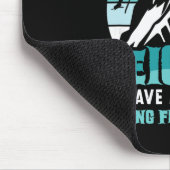 I Don't Have A Fear Of Heights - Bouldering Rock C Mousepad (Ecke)