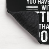 I Don't Have An Attitude Problem Funny Sarcasm Men Mousepad (Ecke)