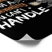 I Don't Have Attitude I've Got A Ity You Cant Hand Poster (Ecke)