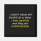 I Don't Have My Ducks In A Row. Magnet (Vorne)