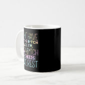 I Don't Have Resting B-itch Face I'm Just A B-itch Kaffeetasse (Vorderseite Links)