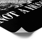 I Don't Hug Apparel Funny Introvert Rcune Tee - Un Poster (Ecke)