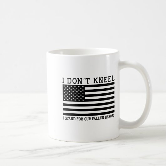 I Dont Kneel  Kaffeetasse (Rechts)