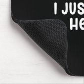 I Don't Know I Just Live Here, Sarcasm Joke Sarcas Mousepad (Ecke)
