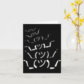 I Don't Know Idk  Karte (Gelbe Blume)