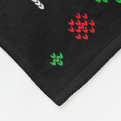 I Don't Know-margo Ugly Sweater Funny Christmas Fo Fleecedecke (Ecke)