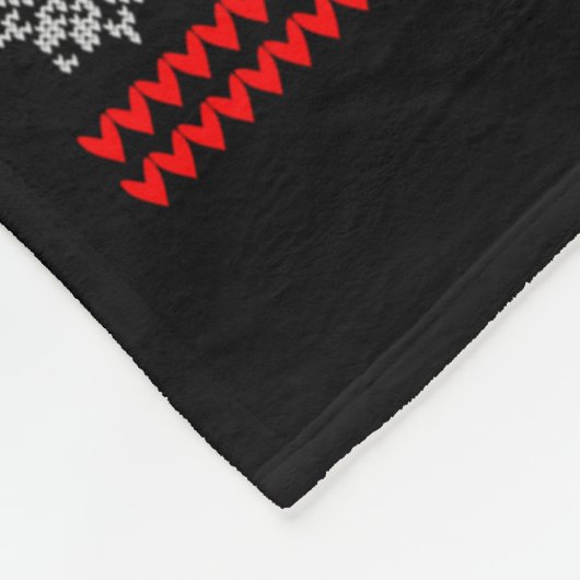 I Don't Know-margo Ugly Sweater Funny Christmas Fo Fleecedecke (Ecke)