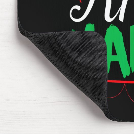 I Don't Know-margo Ugly Sweater Funny Christmas Fo Mousepad (Ecke)