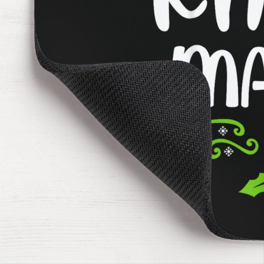 I Don't Know-margo Ugly Sweater Funny Christmas Fo Mousepad (Ecke)