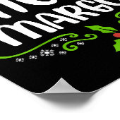 I Don't Know-margo Ugly Sweater Funny Christmas Fo Poster (Ecke)