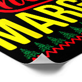 I Don't Know-margo Ugly Sweater Funny Christmas Fo Poster (Ecke)