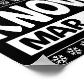 I Don't Know-margo Ugly Sweater Funny Christmas Fo Poster (Ecke)