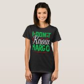 I Don't Know-margo Ugly Sweater Funny Christmas Fo T-Shirt (Vorne ganz)