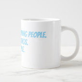 I don't like morning people Jumbo-Tasse (Rechts)