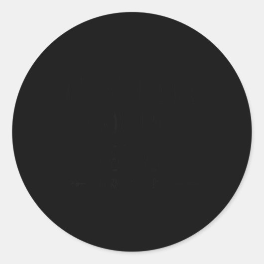 I Don't Like Morning People Kids Girls Boys Cute T Runder Aufkleber (Vorderseite)