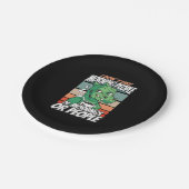 I don't like morning people or mornings or people pappteller (Schrägansicht)