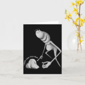 I Don't Like This Rock Funny Marcus The Worm Meme  Karte (Gelbe Blume)