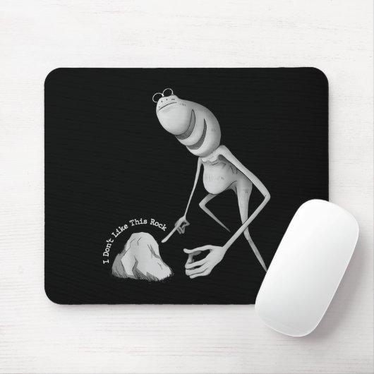 I Don't Like This Rock Funny Marcus The Worm Meme  Mousepad (Mit Mouse)
