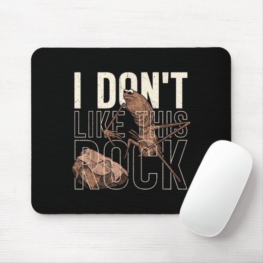 I Don't Like This Rock Marcus The Worm Meme Funny  Mousepad (Mit Mouse)