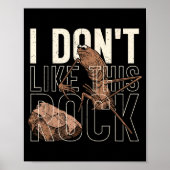 I Don't Like This Rock Marcus The Worm Meme Funny  Poster (Vorne)