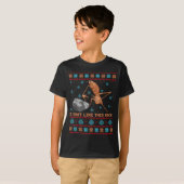 I Don't Like This Rock Marcus The Worm Ugly Sweate T-Shirt (Vorne ganz)